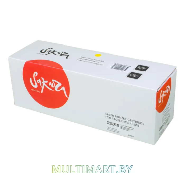 Картридж Sakura Printing SACC532A/CRG718Y (аналог HP 304A/CC532A/718Y)